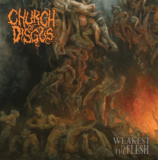 Cover for Church of Disgust · Weakest is the Flesh (LP) (2023)