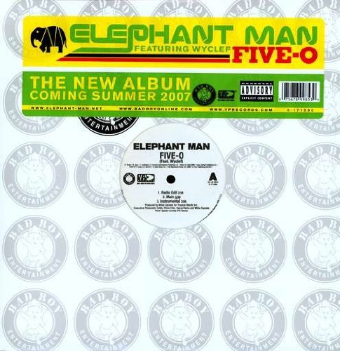 Cover for Elephant Man · Five O (LP) (2007)