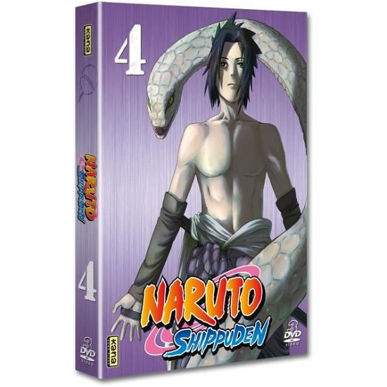 Cover for NARUTO SHIPPUDEN - Vol 04 - (3DVD) (DVD) (2019)
