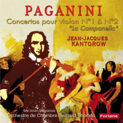 Cover for Jean-Jacques Kantorow · Niccolo Paganini (CD)