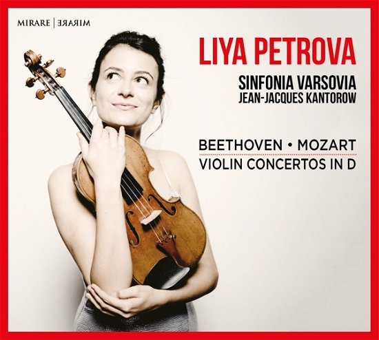 Cover for Petrova, Liya / Sinfonia · Beethoven Mozart Violin Concertos in D (CD) (2021)
