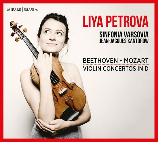 Cover for Petrova, Liya / Sinfonia · Beethoven Mozart Violin Concertos in D (CD) (2021)