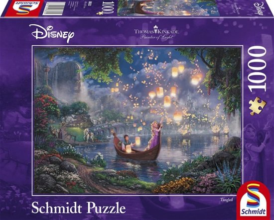 Cover for Coiled Springs · Schmidt - Thomas Kinkade: Disney Tangled 2021 edition (Puslespil) (2021)