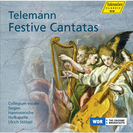 Festive Cantatas - Telemann / Mertens / Vitzthum / Feuersinger - Musik - HANSSLER - 4010276027539 - 10. februar 2015