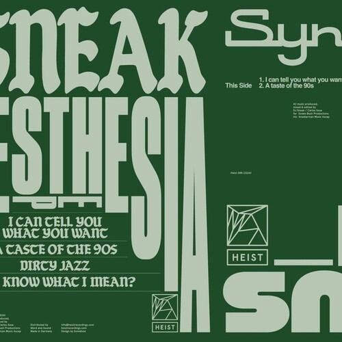 Cover for Dj Sneak · Synesthesia (LP) (2024)