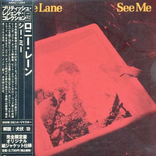 See Me <limited> - Lane Ronnie - Musiikki - 1AIR MAIL - 4571136372539 - keskiviikko 20. syyskuuta 2006