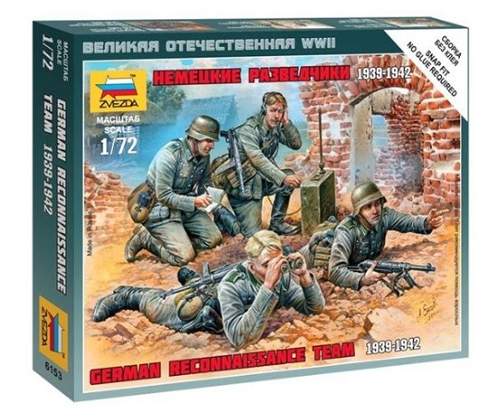 Cover for Zvezda · 1:72 Wwii Deutscher Sp (Toys)