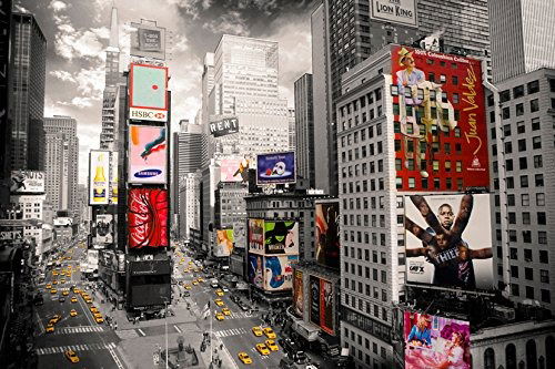 Cover for New York · Poster (93r) New York Times Square Ariel (61x91,5) (MERCH)