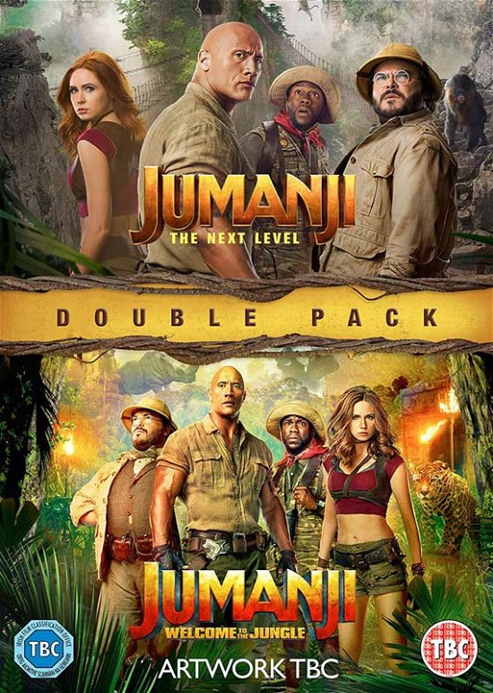 Cover for Jumanji the Next Level  Welcome to (DVD) (2020)