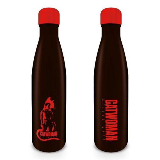The Batman Catwoman Metal Drinks Bottle - The Batman - Merchandise - THE BATMAN - 5050574265539 - 25. juni 2022