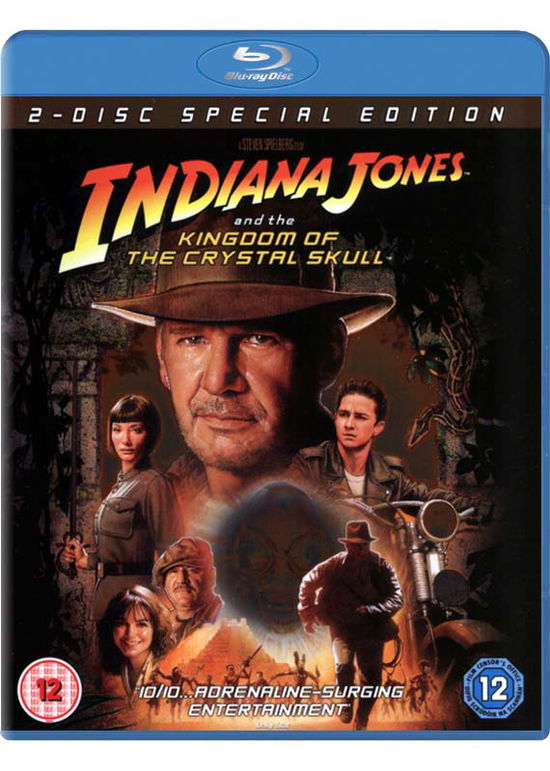 Cover for Indiana Jones and the Kingdom · Indiana Jones And The Kingdom Of The Crystal Skull (Blu-ray) [Special edition] (2008)