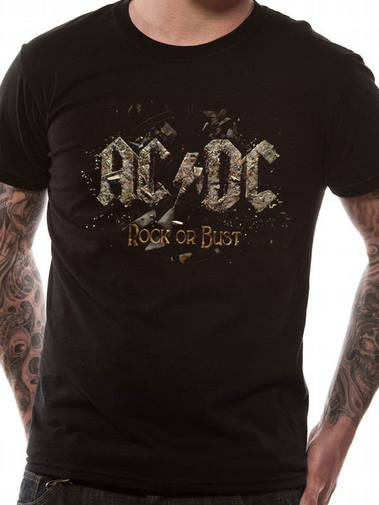 Cover for AC/DC · AC/DC - Rock or Bust (Unisex Tg. L) (ACCESSORY) [size L]