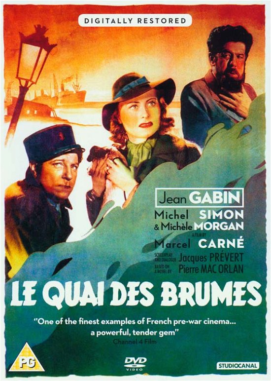 Le Quai Des Brumes - Jean Gabin - Film - Studio Canal (Optimum) - 5055201821539 - 4. juni 2012