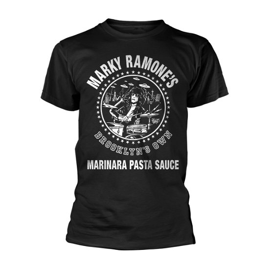 Cover for Marky Ramone · Marinara Pasta Sauce (T-shirt) [size S] [Black edition] (2017)