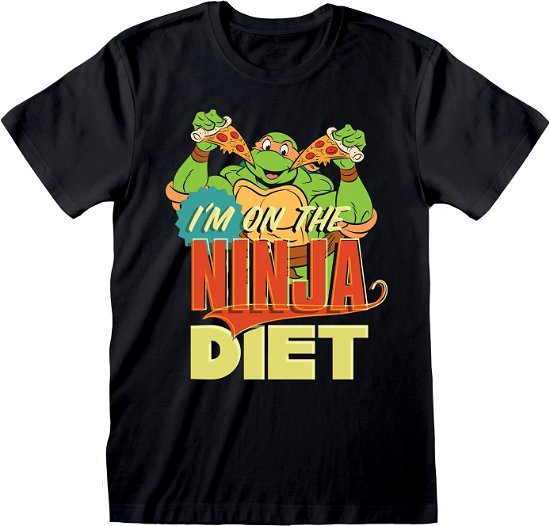 Cover for Teenage Mutant Ninja Turtles · Teenage Mutant Ninja Turtles - Ninja Diet T Shirt (T-shirt) [size M] (2024)