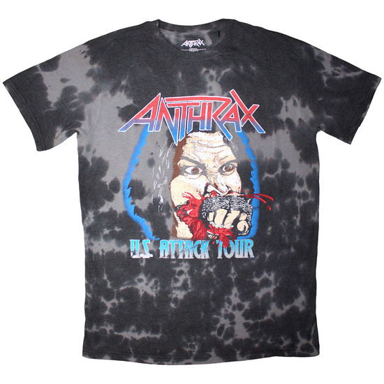 Cover for Anthrax · Anthrax Unisex T-Shirt: Fistful Of Metal (Black) (Wash Collection) (T-shirt) [size S] (2025)