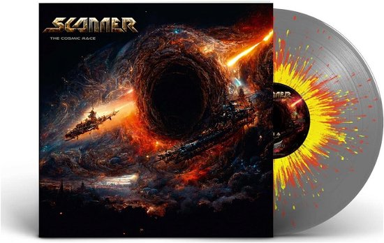 Cover for Scanner · Cosmic Race (Silver / Red / Yellow Splatter Vinyl) (LP) (2024)