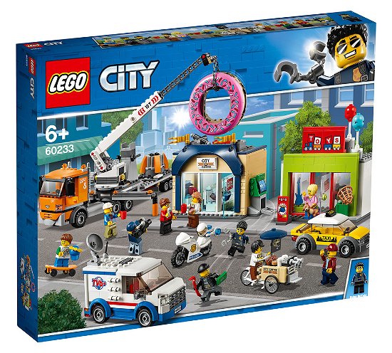 LEGO City: Donut Shop Opening - Lego - Merchandise -  - 5702016370539 - 25. august 2021