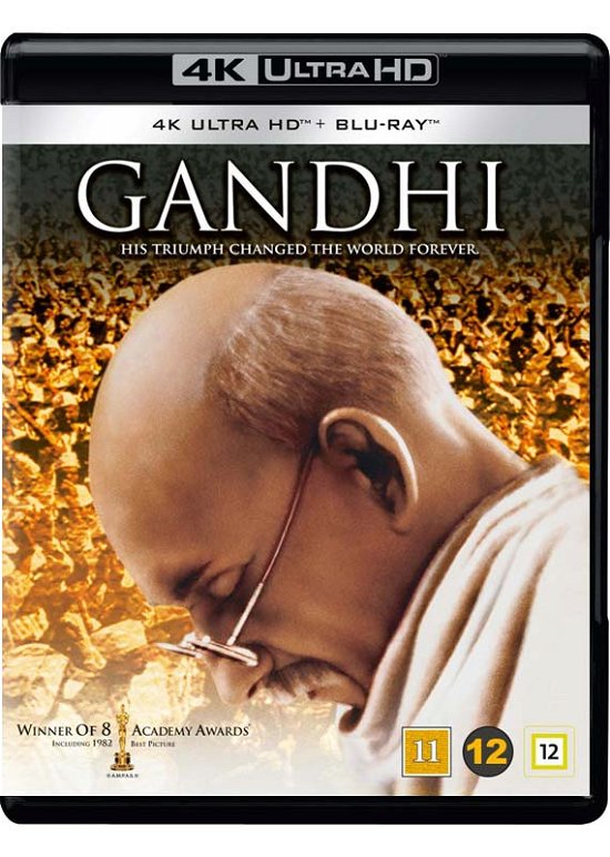 Cover for Gandhi (4k+Bd) (4K Ultra HD) (2021)