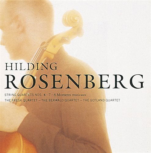 Cover for Hilding Rosenberg · String Quartet Nos. 4, 7, 6 Moments Musicaux (CD) (2019)