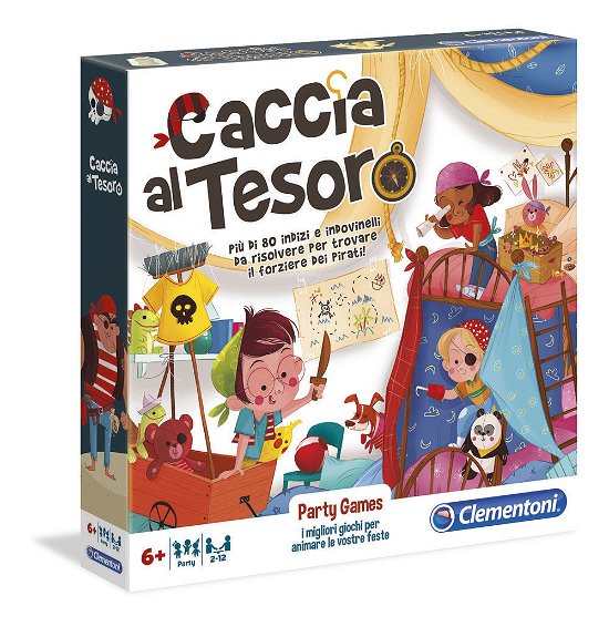 Cover for Clementoni: Party Games · Clementoni: Party Games - Caccia Al Tesoro (Toys)
