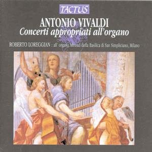 Concerti Appopriati All'organo - A. Vivaldi - Musiikki - TACTUS - 8007194101539 - 2012