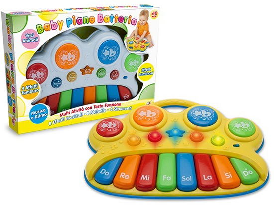 Pianola Multifunzione Musicale Colorata - Teorema: Prima Infanzia Gogo - Merchandise - Teorema-Liberaonline - 8017967647539 - 