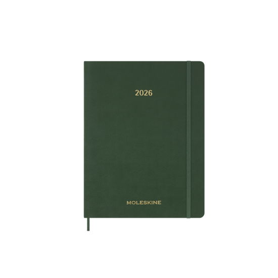 Cover for Moleskine · Moleskine 2026 13-Month Essential XXL Weekly Vertical Planner: Myrtle Green (N/A) (2025)