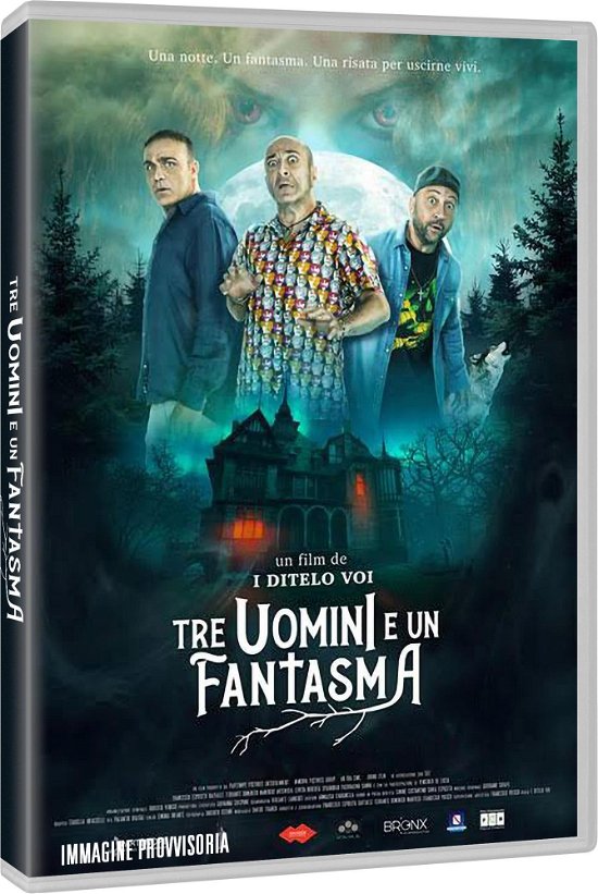 Cover for Tre Uomini E Un Fantasma (DVD) (2024)