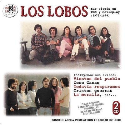 Cover for Los Lobos · Sus Lp's en Cbs Y Movieplay (1972-1976) (CD) (2017)