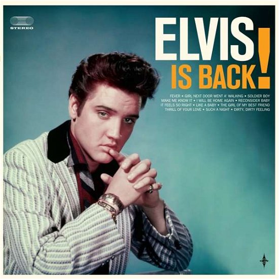 Cover for Elvis Presley · Elvis Is Back! (+2 Bonus Tracks) (+Bonus 7 Inch Single Its Now Or Never) (LP) (2021)
