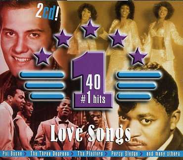 Various Artists - Love Songs - 40 #1 Songs - Musiikki - GP - 8712273021539 - maanantai 6. tammikuuta 2020