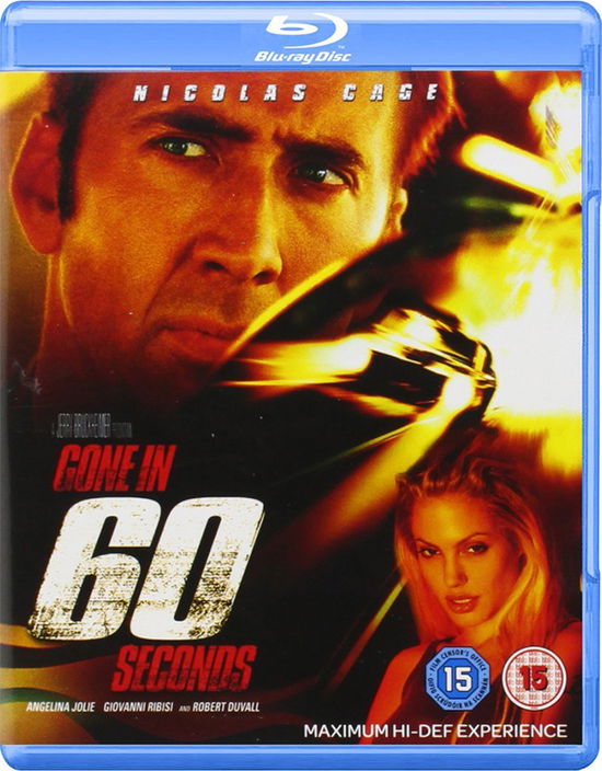 Cover for Gone in 60 Seconds · Gone In 60 Seconds (Blu-Ray) (2007)