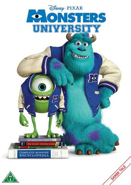 Monsters University - Pixar - Elokuva -  - 8717418403539 - torstai 21. marraskuuta 2013