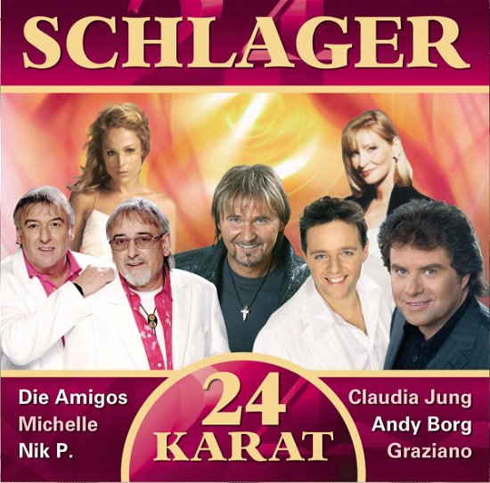 24 Karat-schlager - Various Artists - Musikk - SOUND & MEDIA - 9002986704539 - 14. september 2007