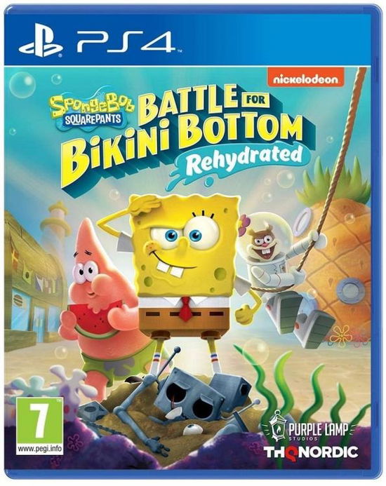 Cover for Thq Nordic Gmbh · Spongebob Squarepants Bfbb (PS4) (2020)