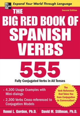 Cover for Ronni Gordon · The Big Red Book of Spanish Verbs, Second Edition (Paperback Book) (2008)