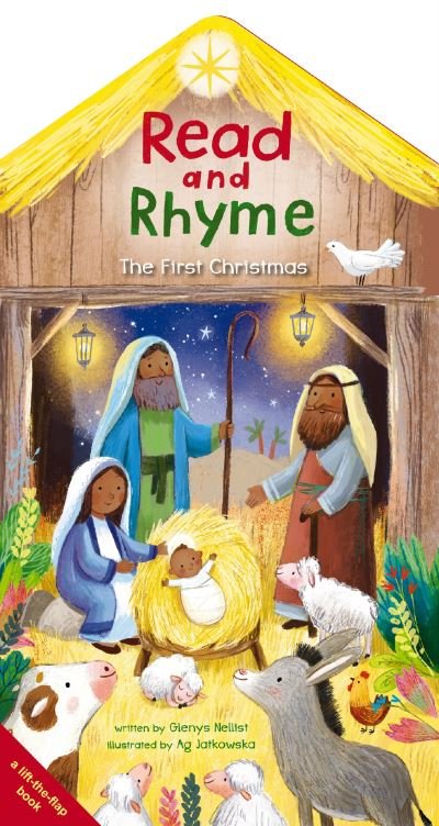 Cover for Glenys Nellist · Read and Rhyme The First Christmas (Kartonbuch) (2023)