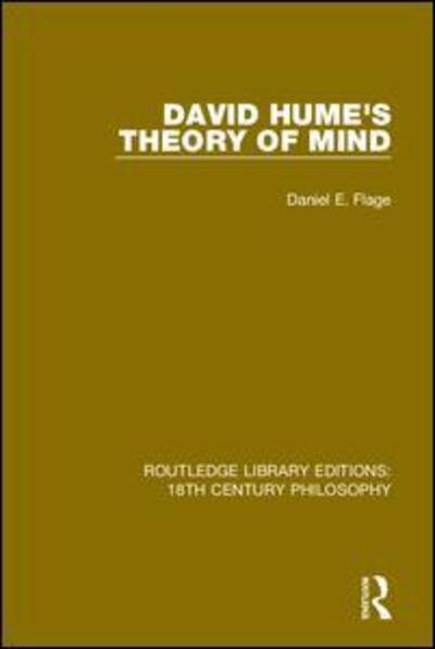 Cover for Daniel E. Flage · David Hume's Theory of Mind - Routledge Library Editions: 18th Century Philosophy (Paperback Book) (2020)