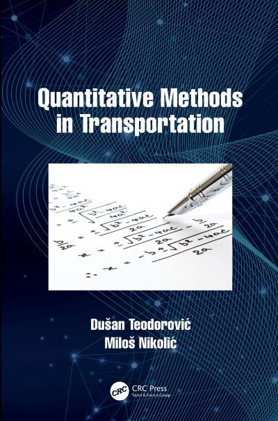 Cover for Dusan Teodorovic · Quantitative Methods in Transportation (Taschenbuch) (2020)