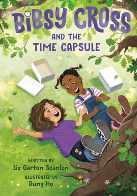 Cover for Liz Garton Scanlon · Bibsy Cross and the Time Capsule (Hardcover Book) (2025)