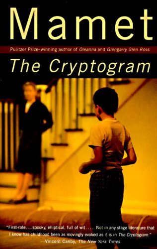 Cover for David Mamet · The Cryptogram (Paperback Bog) [First edition] (1995)