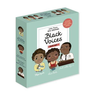 Little People, BIG DREAMS : Black Voices : 3 books from the best-selling series! Maya Angelou - Rosa Parks - Martin Luther King Jr. - Maria Isabel Sanchez Vegara - Books - Frances Lincoln Children's Books - 9780711262539 - November 3, 2020