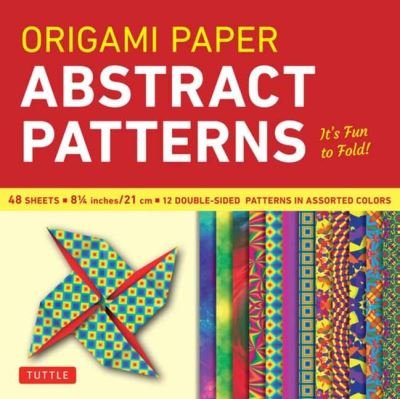 Origami Paper - Abstract Patterns - 8 1/4" - 48 Sheets: Tuttle Origami Paper: Large Origami Sheets Printed with 12 Different Designs: Instructions for 6 Projects Included - Tuttle Studio - Kirjat - Tuttle Publishing - 9780804856539 - tiistai 25. huhtikuuta 2023