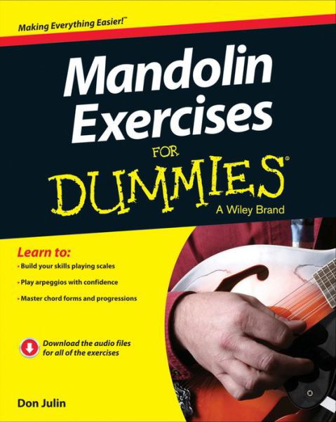 Cover for Don Julin · Mandolin Exercises For Dummies (Pocketbok) (2014)