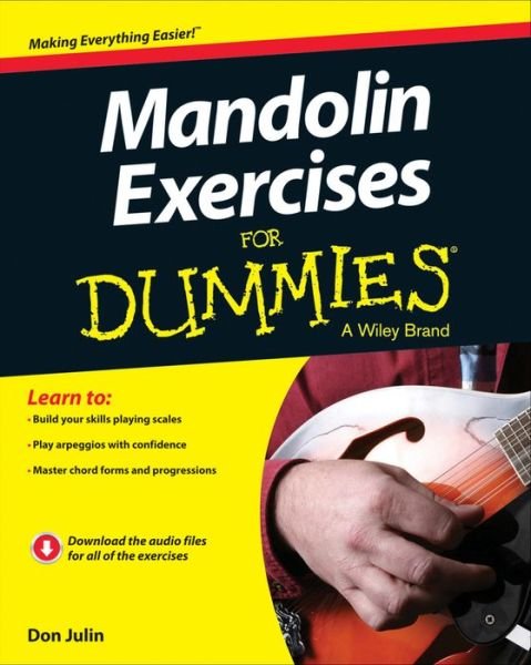 Cover for Don Julin · Mandolin Exercises For Dummies (Paperback Book) (2014)