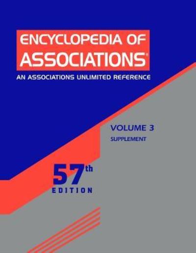 Cover for Gale Research Inc · Encyclopedia of Associations : National Organizations of the U.S. (Paperback Book) (2018)