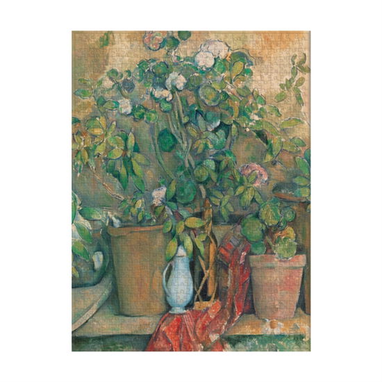 Cover for Paperblanks · Cezanne’s Terracotta Pots and Flowers 1000 Piece Jigsaw Puzzle - Cezanne’s Terracotta Pots and Flowers (GAME) (2024)