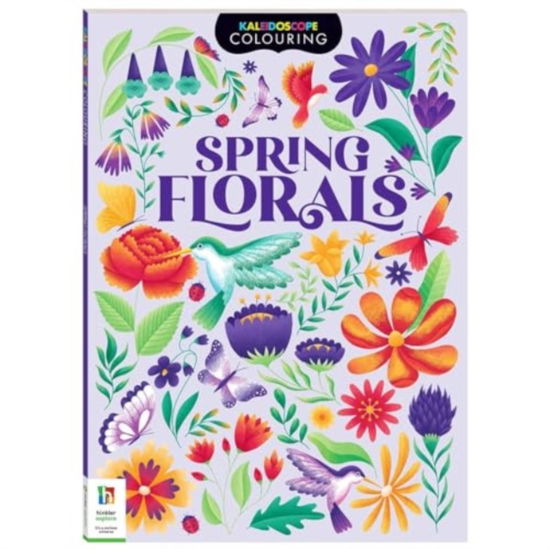 Kaleidoscope Colouring Spring Florals - Flowers - Hinkler Pty Ltd - Livros - Hinkler Books - 9781488901539 - 1 de fevereiro de 2024