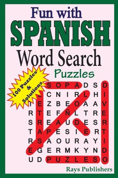 Cover for Rays Publishers · Fun with Spanish - Word Search Puzzles (Paperback Book) (2014)